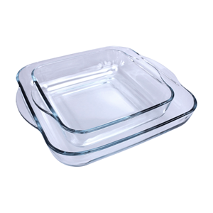 MYGLASS TABULEIRO FORNO QUADRADO C/2