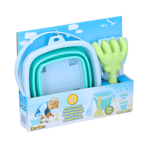 BALDE PRAIA DOBRÁVEL 3PCS