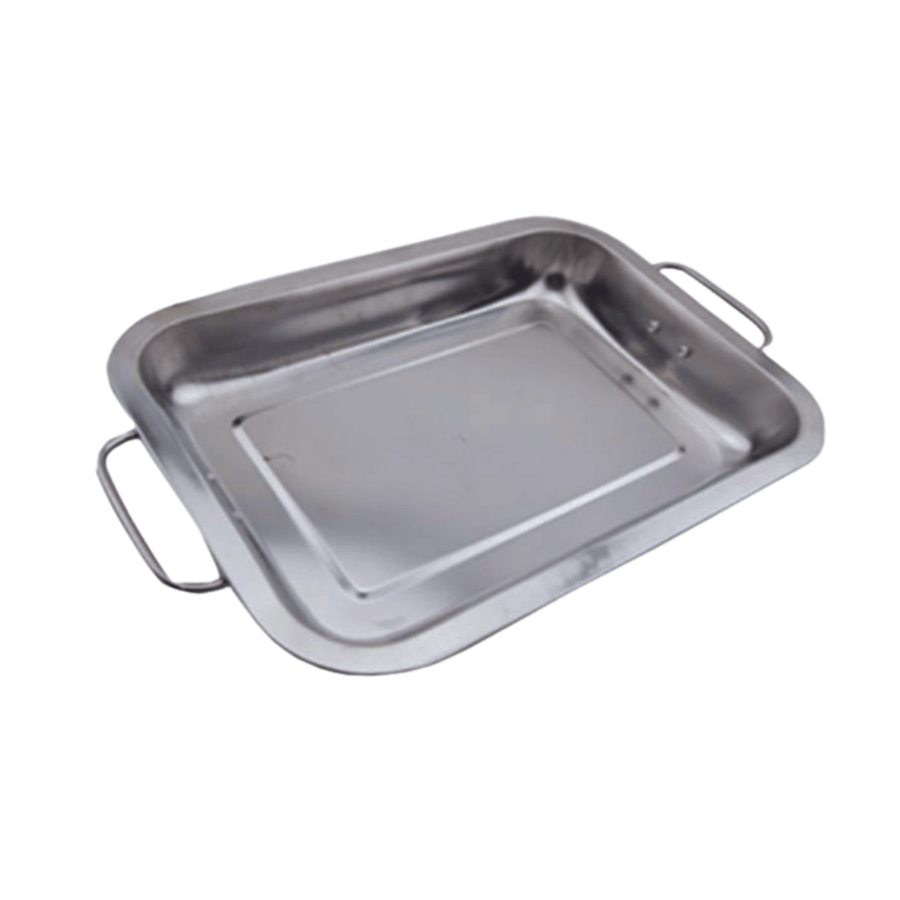 TABULEIRO C/ASAS INOX 35.5X26.5X7CM