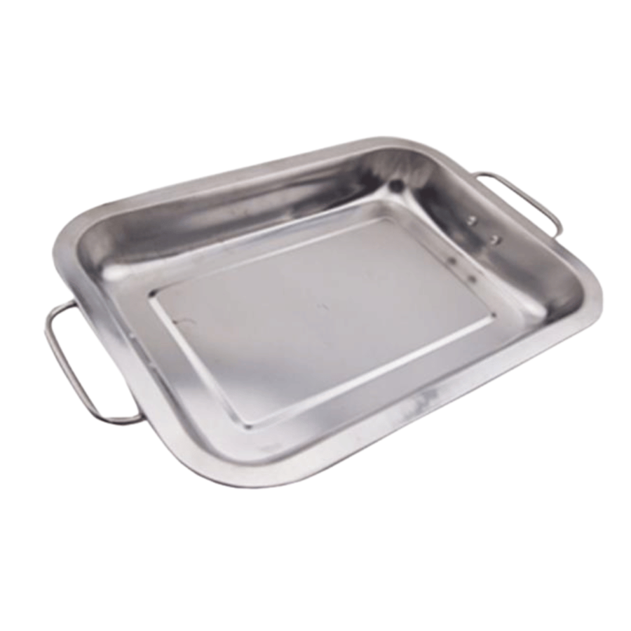 TABULEIRO C/ASAS INOX 40X30X7CM