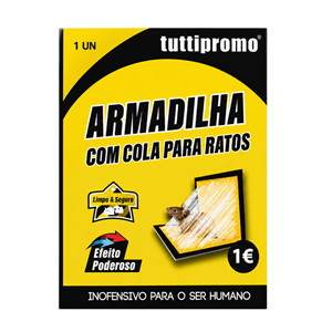 ARMADILHA P/RATOS 21X16CM