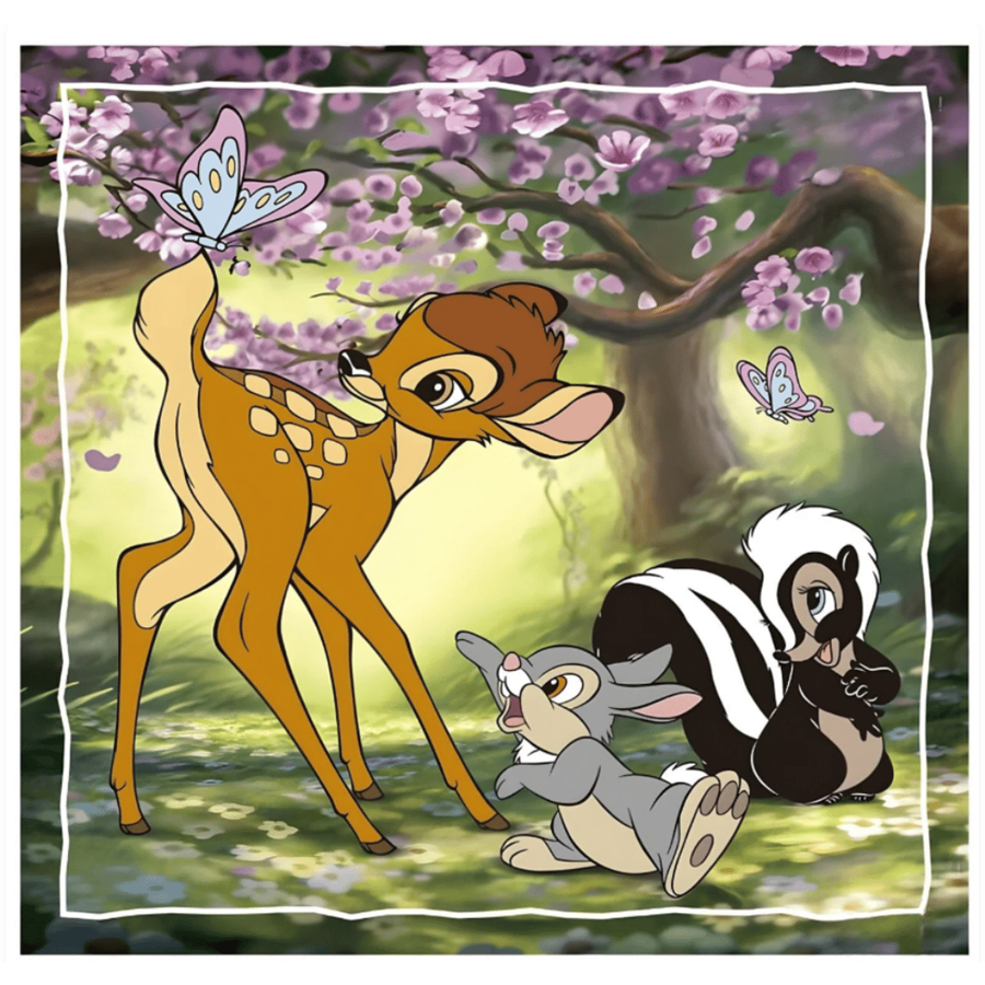 DISNEY CLASSIC PUZZLE 3X48PCS