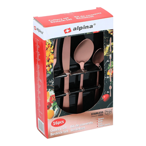 ALPINA FAQUEIRO COBRE 16PCS