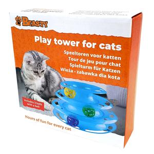 BRINQUEDO PARA GATO COM 3 NÍVEIS
