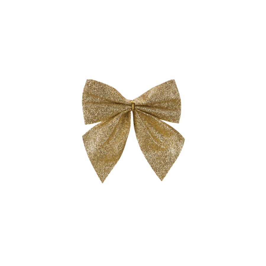 LAÇO DE NATAL C/10 DOURADO