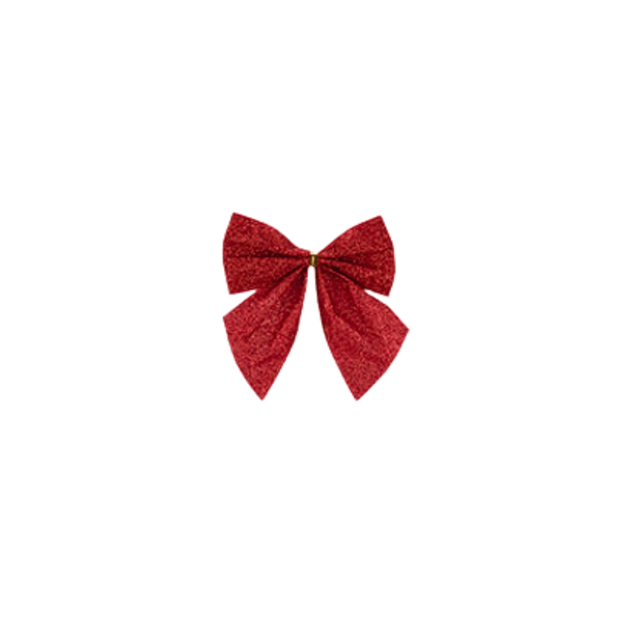 LAÇO DE NATAL C/10 VERMELHO