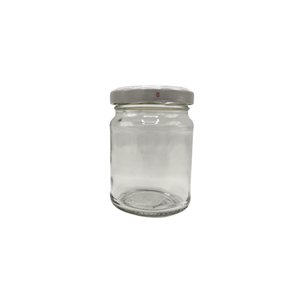 FRASCO VIDRO 135ML MADE WITH LOVE
