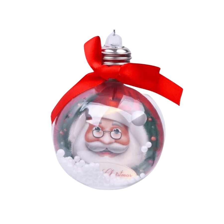 BOLA PAI NATAL 8CM