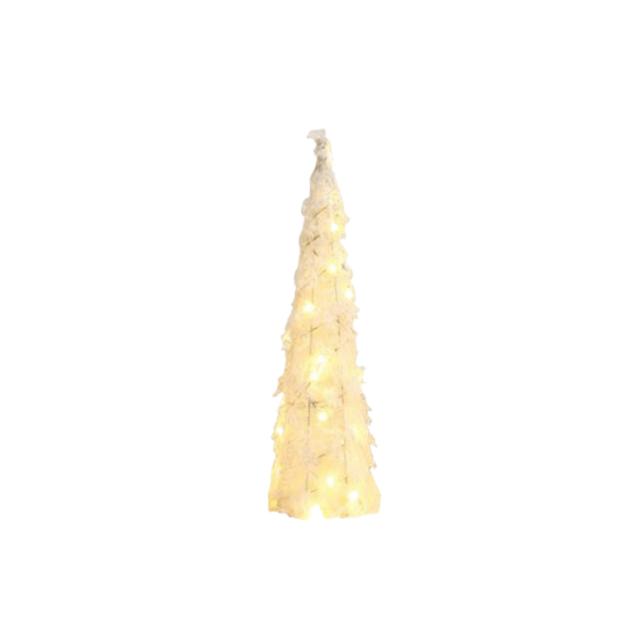 ÁRVORE NATAL CONE C/LUZ 40X12CM