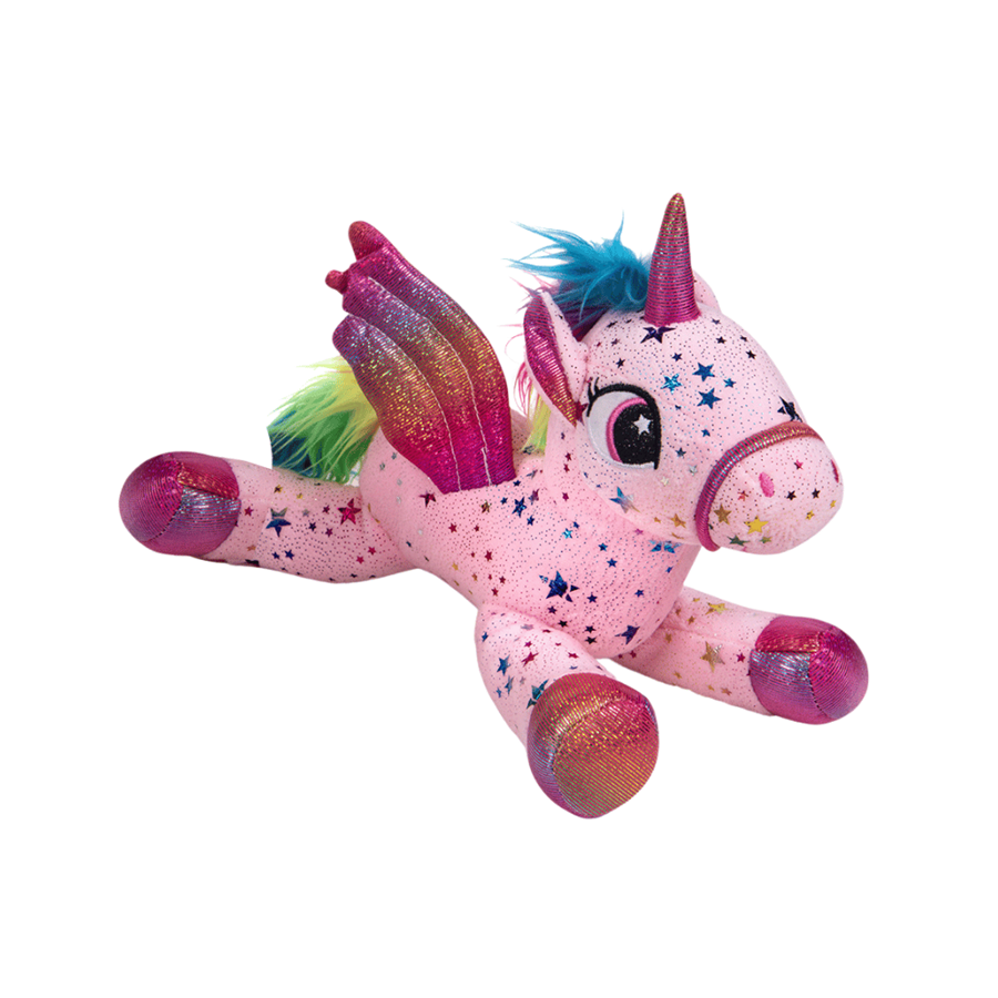 PELUCHE UNICÓRNIO ROSA 30CM