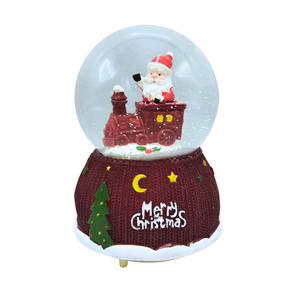 BOLA DE NEVE VERMELHO C/LUZ E SOM BOLA DE NEVE VERMELHO C/LUZ E SOM