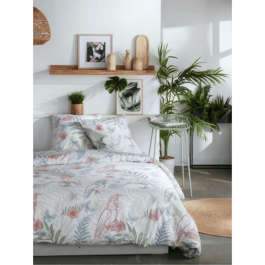 CAPA EDREDÃO TROPICAL 135X200CM C/1 FRONHA