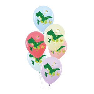BALÕES DINOSAUROS C/6