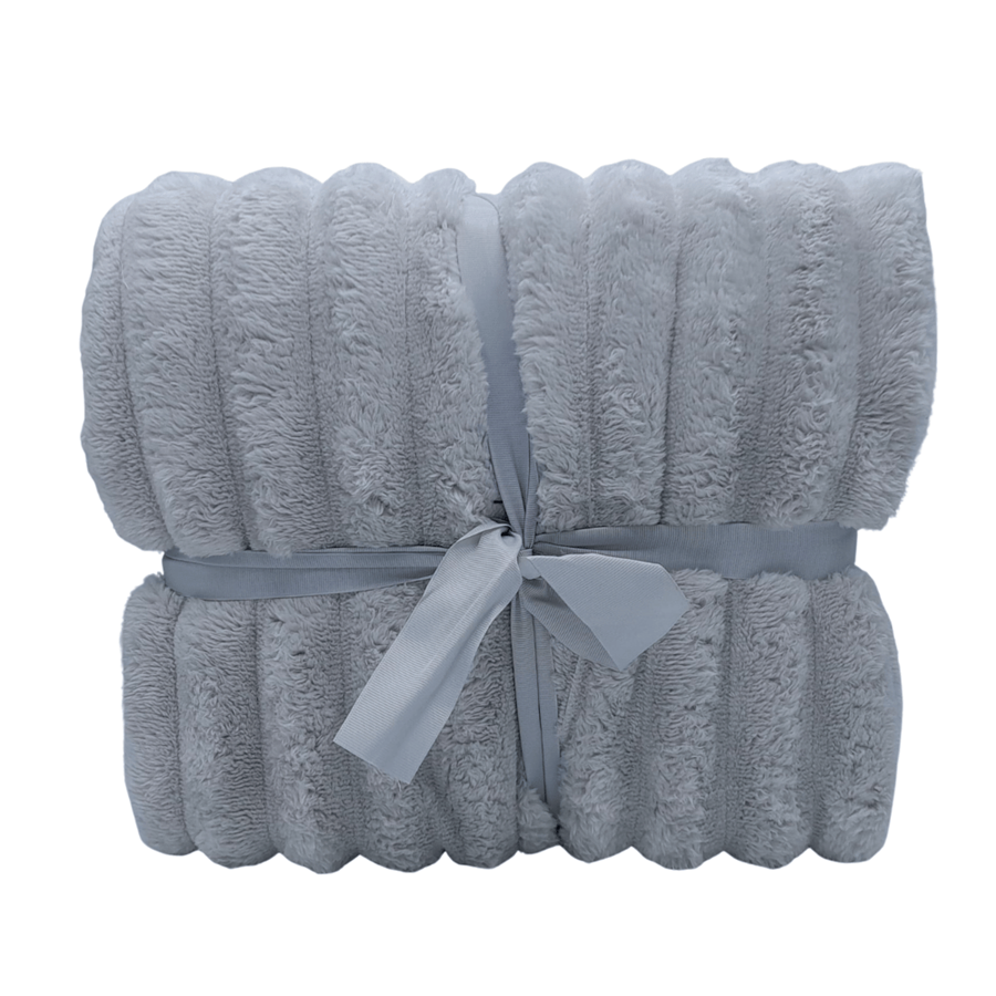 MANTA 200X150CM CINZA