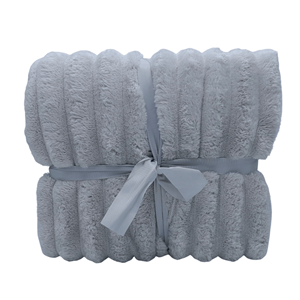 MANTA 200X150CM CINZA