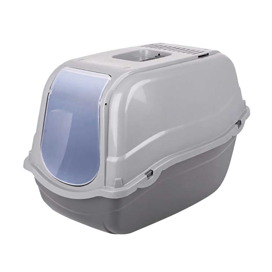 WC PORTÁTIL P/ANIMAIS 55X35X40.5CM CINZA