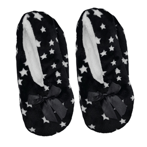 PANTUFAS SRA. ESTRELAS PRETAS