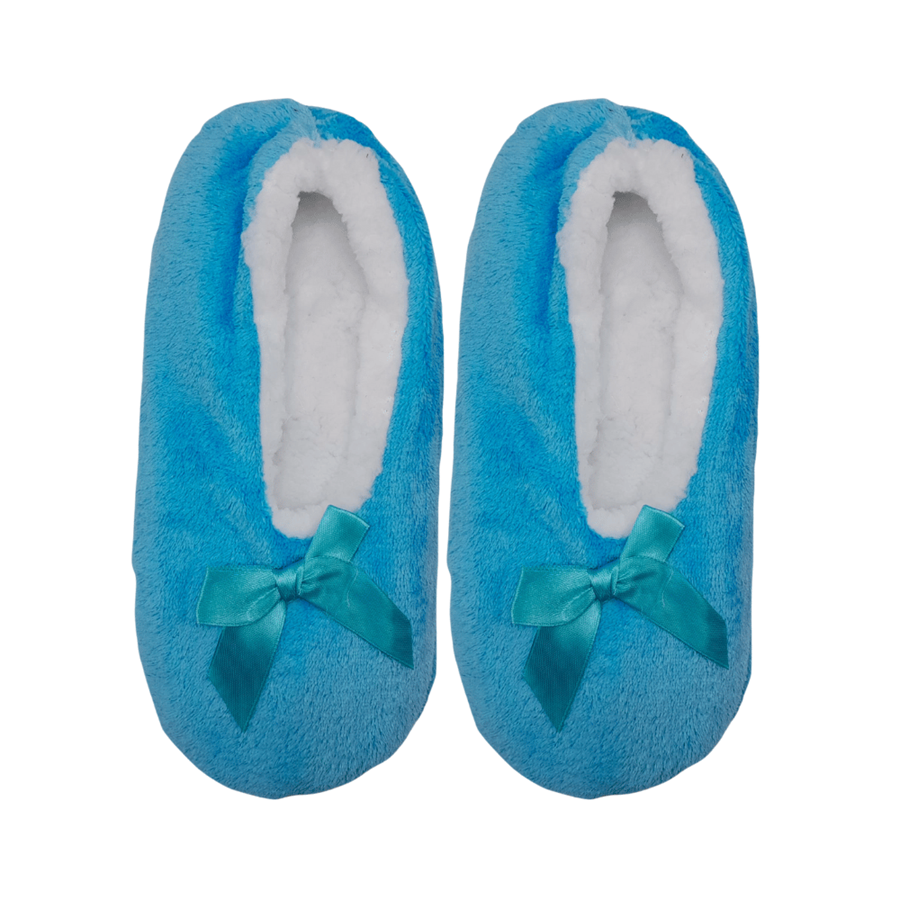 PANTUFAS SRA. LISAS AZUL