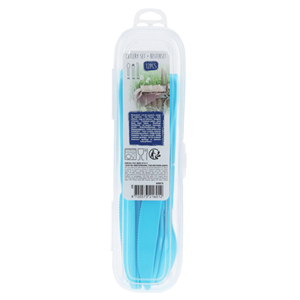 TALHER REUTILIZÁVEL AZUL C/12