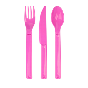 TALHER REUTILIZÁVEL C/12 ROSA
