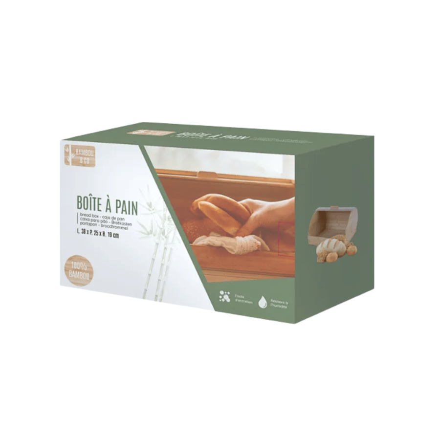 CAIXA P/PÃO BAMBU