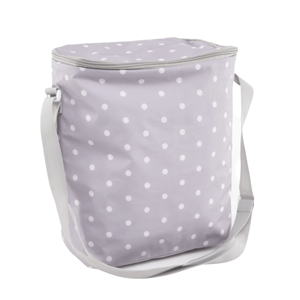 SACO TERMICO BOLINHAS 25X14X31CM