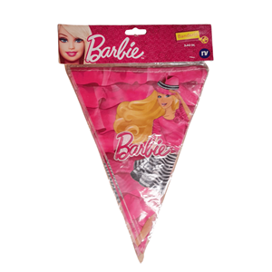 BANDEIRA P/FESTAS BARBIE