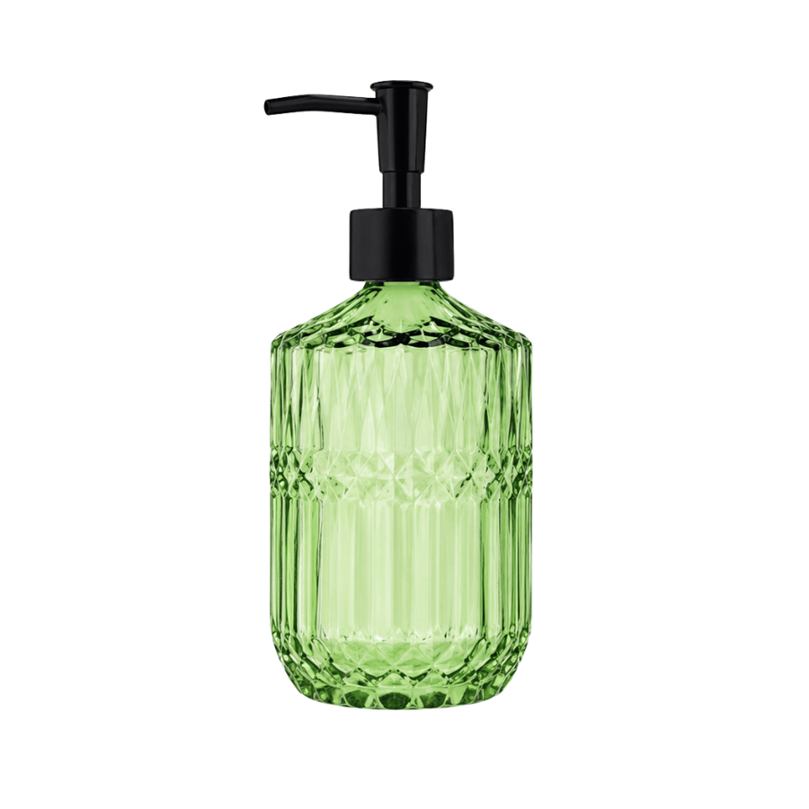 DOSEADOR VIDRO VERDE 7X7X18CM