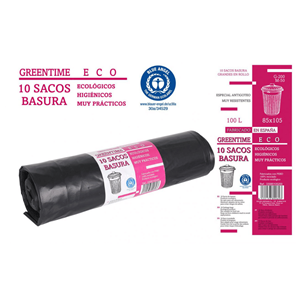 SACO LIXO 100L C/10 ECO