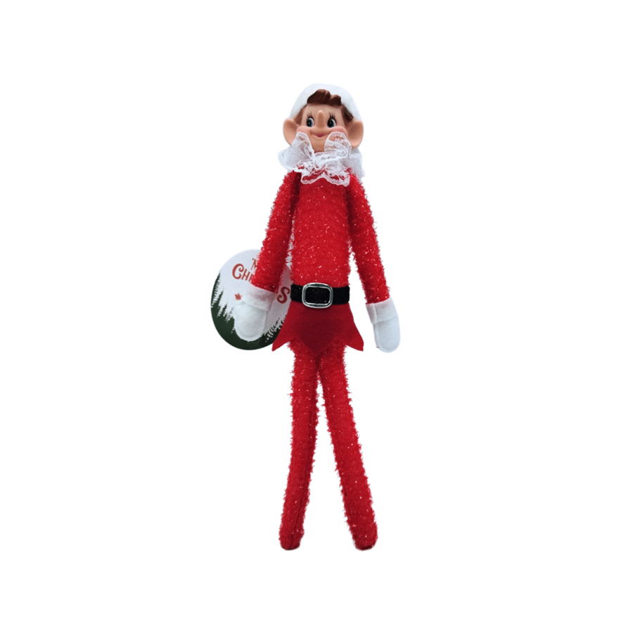 ELFO NATAL 35CM VERMELHO