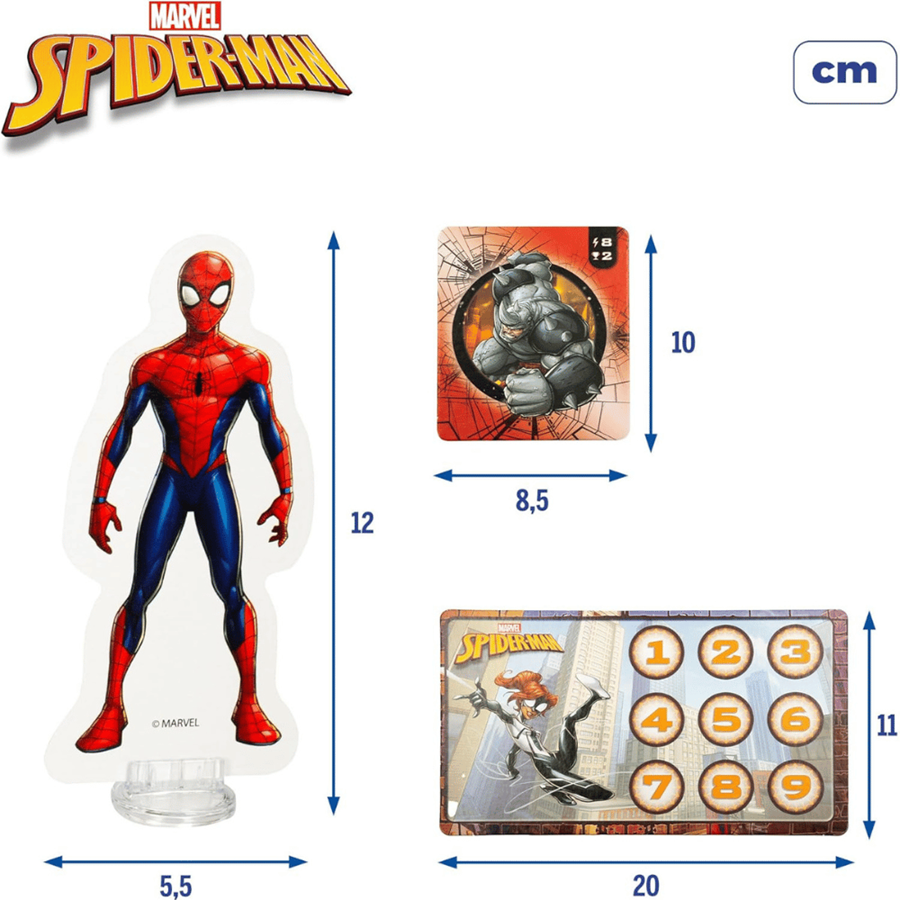 MARVEL JOGO TABULEIRO SPIDERMAN