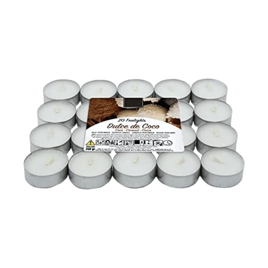 LUMAR TEALIGHT C/20 COCO