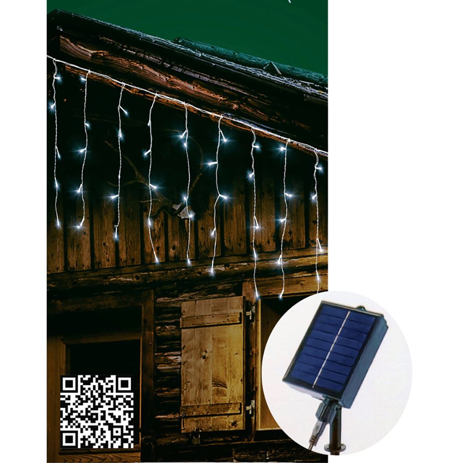 CORTINA NATAL 300 LED 3X1MTS BRANCO FRIO