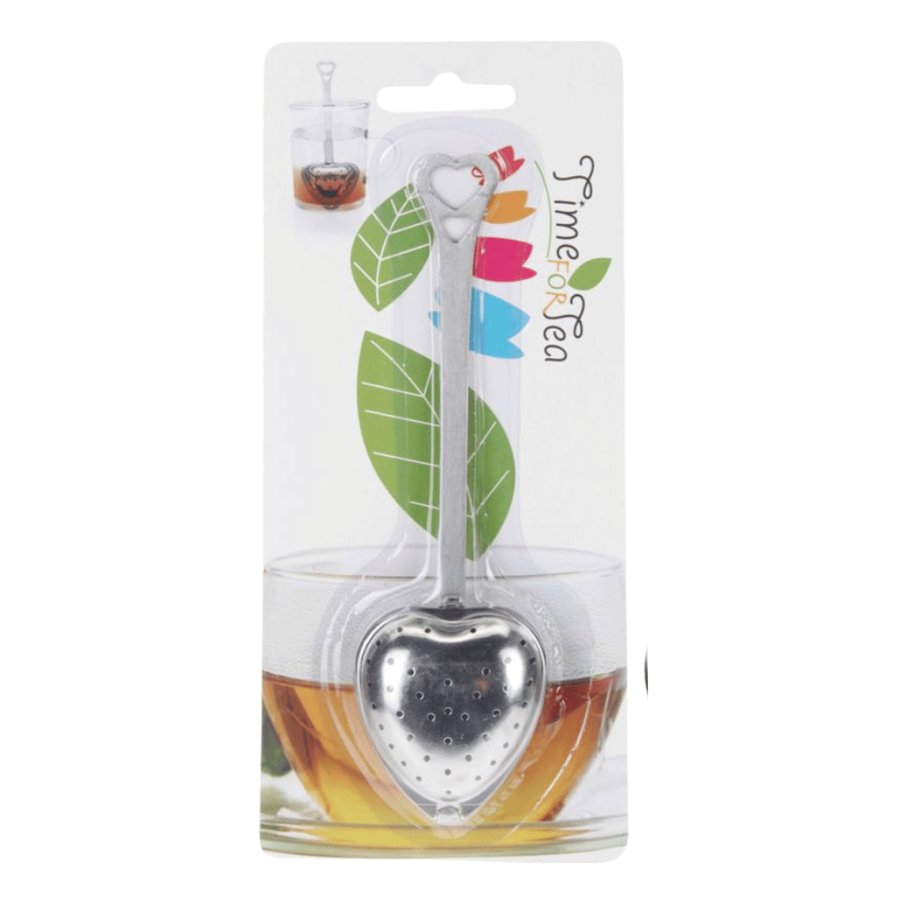 COADOR INOX CORAÇÃO P/CHÁ
