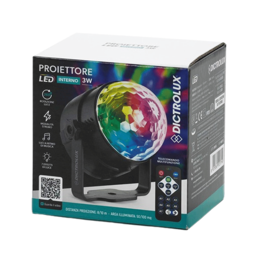 PROJECTOR MINI LED H14CM INTERIOR