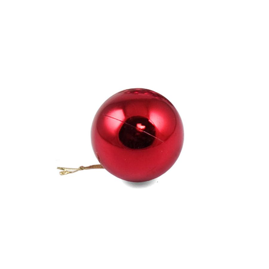 BOLAS DE NATAL VERMELHAS CONJ.12