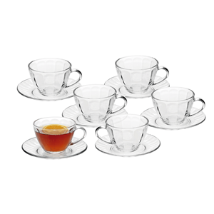 BELLEVUE CHÁVENAS VIDRO C/6 230ML