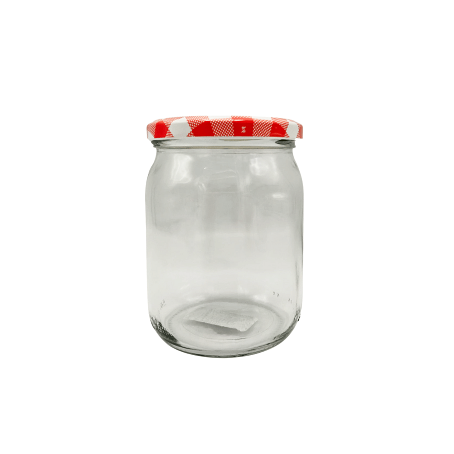 FRASCO VIDRO 540ML XADREZ