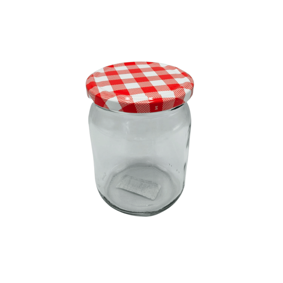 FRASCO VIDRO 540ML XADREZ