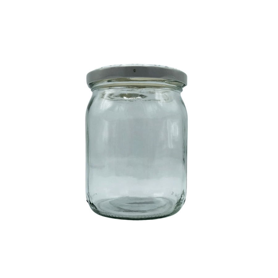 FRASCO VIDRO 540ML MADE WITH LOVE