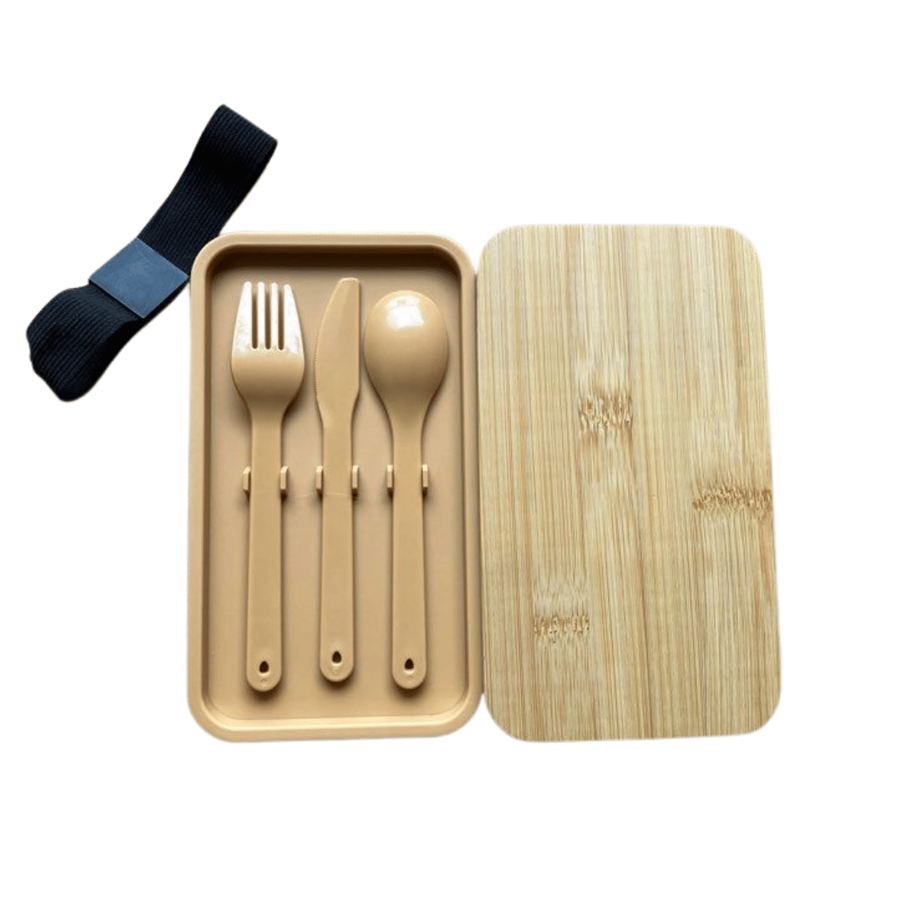 LANCHEIRA 2DIVISÕES E TALHERES