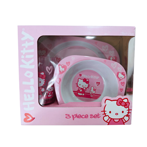 HELLO KITTY SET CRIANÇA 3 PCS