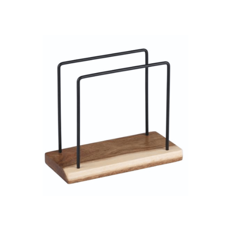 ALPINA SUPORTE P/GUARDANAPOS MADEIRA