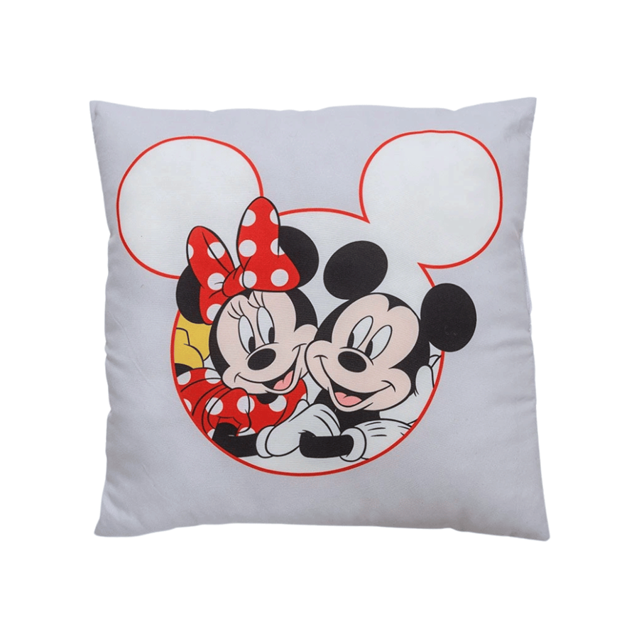 ALMOFADA MINNIE E MICKEY 40X40CM