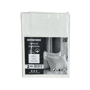 FRONHA 50X70CM BRANCA 100% ALGODÃO