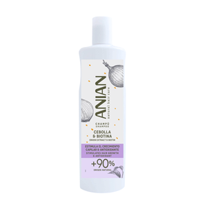 ANIAN CHAMPÔ ANTIOXIDANTE CEBOLA E BIOTINA 400ML