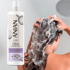 ANIAN CHAMPÔ ANTIOXIDANTE CEBOLA E BIOTINA 400ML