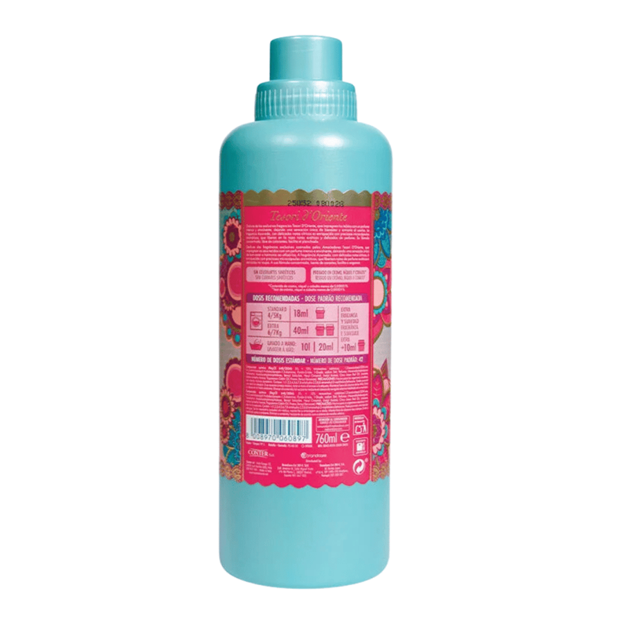 TESORI DORIENTE AMACIADOR ROUPA AYURVEDA 760ML