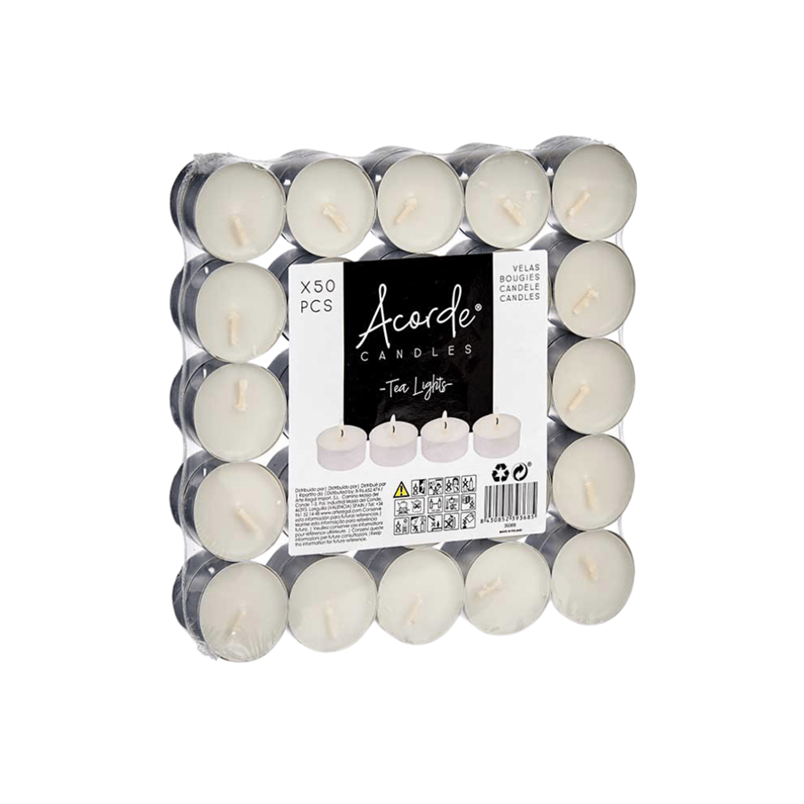 VELAS TEALIGHT PACK 50