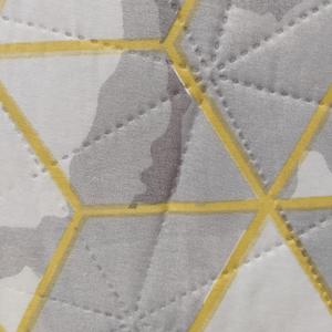 COLCHA BOUTY GEOMETRICA 240X250CM  C/ALMOFADAS